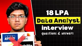 Thumbnail: Data Analyst Interview Questions and Answers in 2025 🚀 with Important SQL Questions