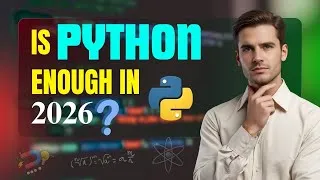 Thumbnail: Is Python enough to become a physicist? Programming language should learn for physics in 2026 