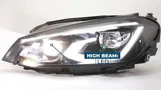 Thumbnail: Headlights VW Golf 7 in Dynamic VW Golf 8 look