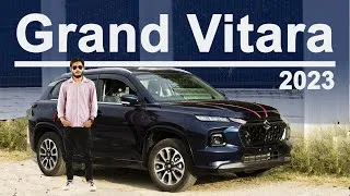 Thumbnail: 2023 Grand Vitara Alpha Plus Hybrid - Detailed Drive Review - Far From Perfect But Very Efficient