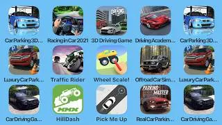 Thumbnail: Car Parking 3D, Racing Master, 3D Driving Class, Driving Academy, Luxury Car Parking, Hill Dash
