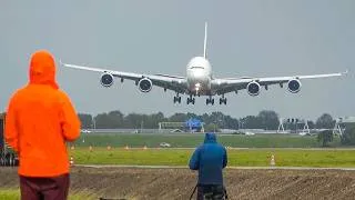Thumbnail: 60 MINUTES PURE AVIATION - AIRBUS A380 LANDING, Boeing 747, Il76 ... (4K)
