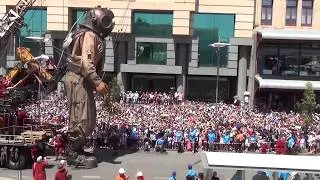 Thumbnail: Day 2. The Giants. Diver Giant in Perth. Royal de Luxe. Perth, Australia