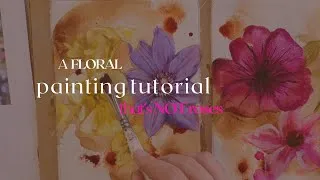 Thumbnail: 🌸 Painting Garden Blooms 🌸 | Start-to-Finish Floral Artwork (Beginner Friendly!)