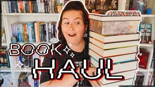 Thumbnail: Quick Little Book Haul {incl. very anticipated series 👑 🍩}
