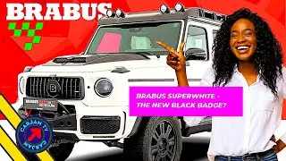 Thumbnail: BRABUS SuperWhite AMG G63 or Rolls Royce Black Badge?