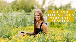 Thumbnail: BEHIND THE SCENES OUTDOOR PORTRAIT PHOTOSHOOT