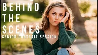 Thumbnail: Natural Light Behind the Scenes Senior Portrait Session