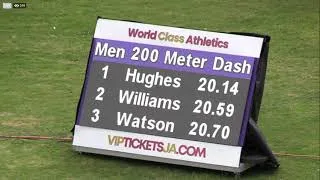 Thumbnail: Zharnel Hughes Season Opener of 20.14s at Velocity Fest 9 in Jamaica