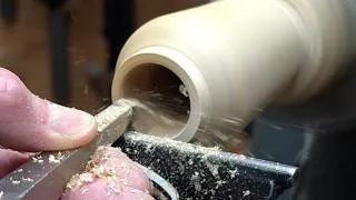 Thumbnail: Woodturning Mimosa Lidded Box