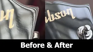 Thumbnail: Removing Chemical Prints from Nitrocellulose Lacquer (Les Paul) - Guitar Care