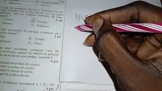 Thumbnail: MODÈLE EXAMEN PHYSIQUES 9ème Année