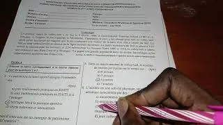 Thumbnail: MODÈLE EXAMEN EDUCATION PHYSIQUE ET SPORTIVE(EPS) MAI 2026 