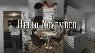 Thumbnail: HELLO NOVEMBER | taking down fall decor, clean & refresh with me for Christmas & resetting