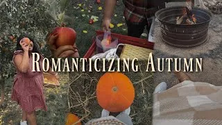 Thumbnail: COZY FALL DAYS |  Apple picking + pumpkin patch, Fall self photoshoot, reading a spooky book!