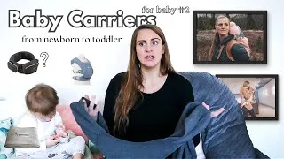 Thumbnail: All the Baby Carriers I’m Using for Baby #2 (Newborn to Toddler)