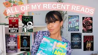 Thumbnail: ALL THE BOOKS I’VE READ IN 2026 SO FAR 📚 (kindle unlimited, 5 ⭐️ reads, enemies to lovers & more!)