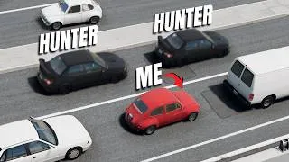 Thumbnail: BeamNG CarHunt, But I'm Hiding In Traffic