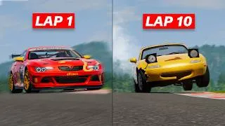 Thumbnail: Every Lap, My Car Gets Slower