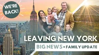 Thumbnail: WE'RE COMING BACK! // Family Update, BIG SURPRISE! NYC Experience + Moving Plans // The Carnahan Fam