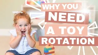 Thumbnail: DECLUTTER Your Playroom with TOY ROTATION: Benefits for your Child's Development  | The Carnahan Fam