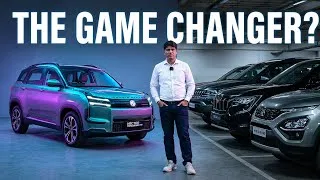 Thumbnail: MG Hector Tomahawk EV: Game Changer? 😱 XEV 9S vs Tata Safari EV | Full Detailed Video