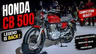 Thumbnail: Honda CB500 New Model 🔥 Can It Beat Interceptor 650 & Speed Twin 900?