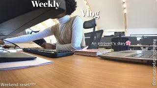 Thumbnail: Corporate diaries: An introvert’s diary, realistic morning routines, weekend reset & more!