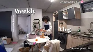 Thumbnail: Corporate diaries: An introverts life, productive work days office days + working from home & more