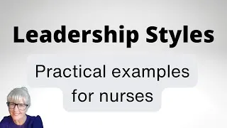 Thumbnail: Leadership styles - practical examples for nurses