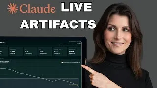 Thumbnail: Claude just dropped Live Artifacts - here's how to put it to work.