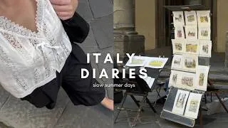 Thumbnail: vlog | Italy diaries: gardens, vintage books, museums & sweltering heat.