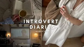 Thumbnail: vlog | spring diaries: books, bakes & time alone.