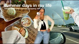 Thumbnail: summer days in my life: learning to slow down and be present