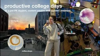 Thumbnail: productive college days in my life | balancing school and work, edikted haul, friends, and more!