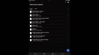 Thumbnail: Demo of PDF Document on iPad with Adobe Acrobat Reader App
