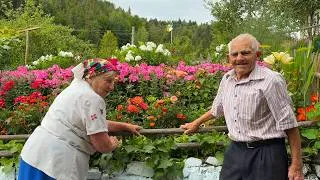 Thumbnail: How an Elderly Carpathian Couple Keeps Old Mountain Traditions Alive 🌿❤️