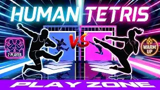 Thumbnail: HUMAN TETRIS | 2 Player PVP x Co-Op ⚡ Interactive Immersive Warm Up