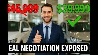 Thumbnail: A real life example of Haggling for a new car (A MUST WATCH).