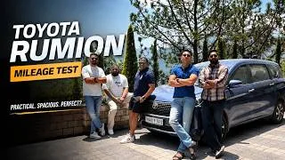 Thumbnail: Toyota Rumion Mileage Review | Hills + Highway Test | Car Quest