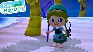 Thumbnail: A Cozy Night of Rare Bug Hunting | Animal Crossing New Horizons