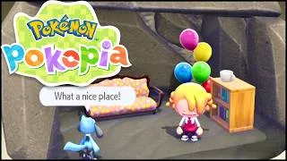 Thumbnail: A COZY Day in Pokemon POKOPIA | Scavenging, Building & Crafting!