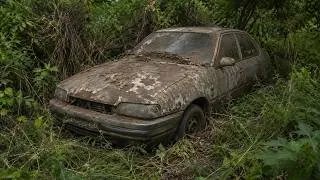 Thumbnail: I Didn’t Know Where to Start… Watch Me Bring This Wrecked Mazda 323 Back to Life!