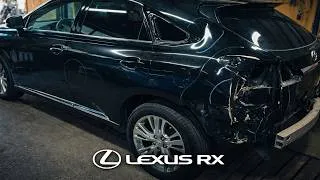 Thumbnail: Wrecked Lexus RX Restored Extreme Rear End Collision Repair