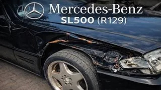 Thumbnail: Wrecked Mercedes SL500 (R129) Restored: Extreme Front-End Damage Repair