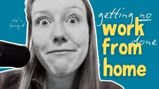Thumbnail: "Work" is just chronic interruptions now | realistic freelance work vlog