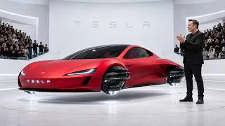 Thumbnail: Elon Musk Confirms First Flying Tesla Roadster Release in 2026
