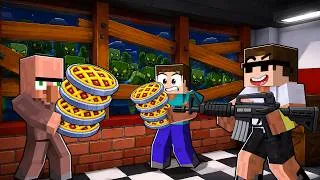 Thumbnail: Zombies Attack Our Cake Shop in Minecraft..