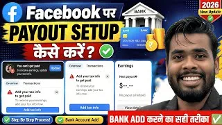 Thumbnail: Facebook Monetization Setup | Facebook Payout Account Setup | Payout Account Setup Facebook