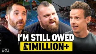 Thumbnail: World's Strongest Man's INSANE Tank Collection & The SHOCKING Amount He REALLY Earns - Eddie Hall